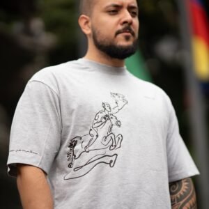 diseño bolivar desnudo camiseta